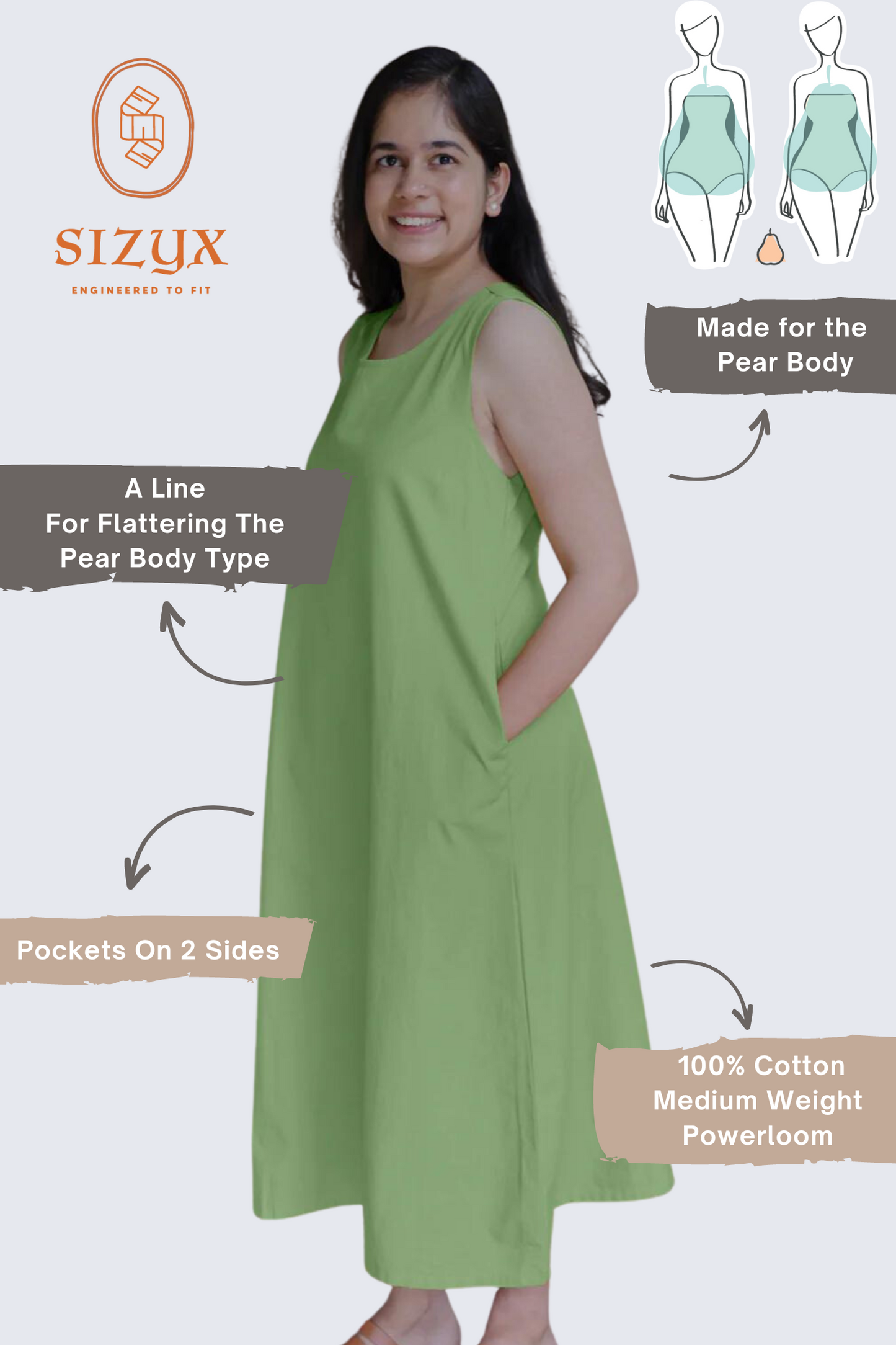 Sage Green Sleeveless Maxi Dress