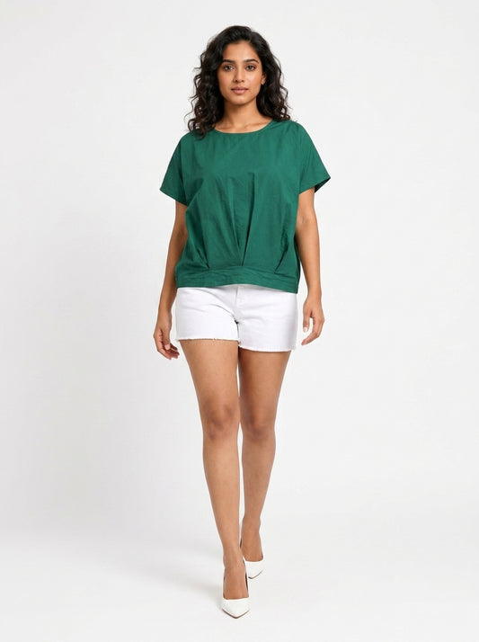 Evergreen Kaftan Top