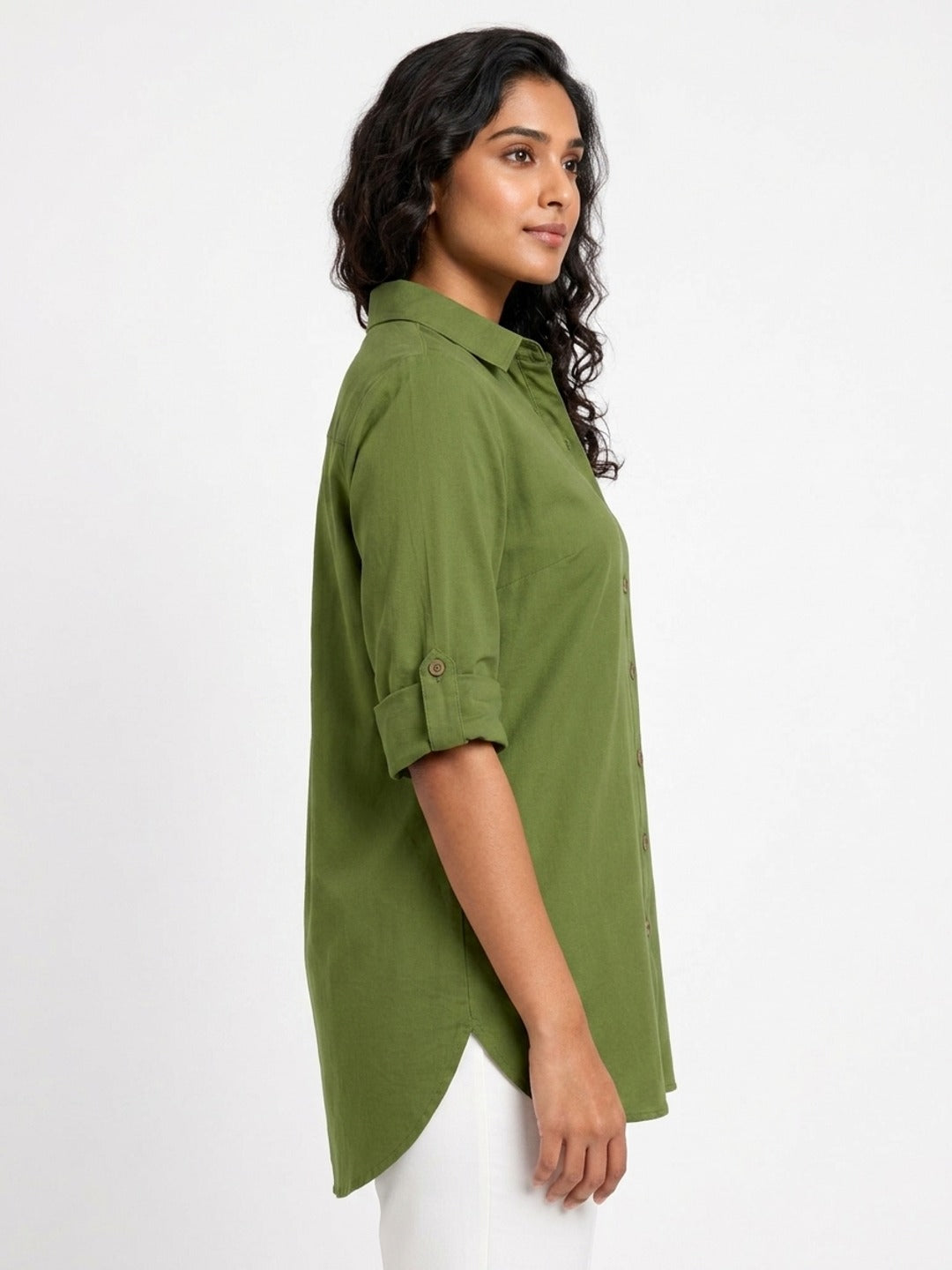 Lime Green Tunic Shirt