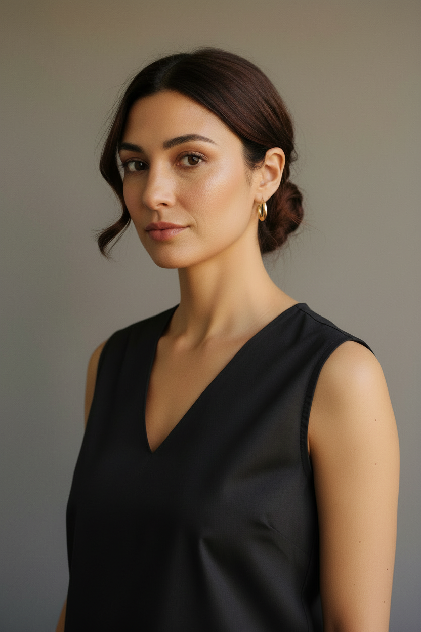 Black Elevated Ease Top