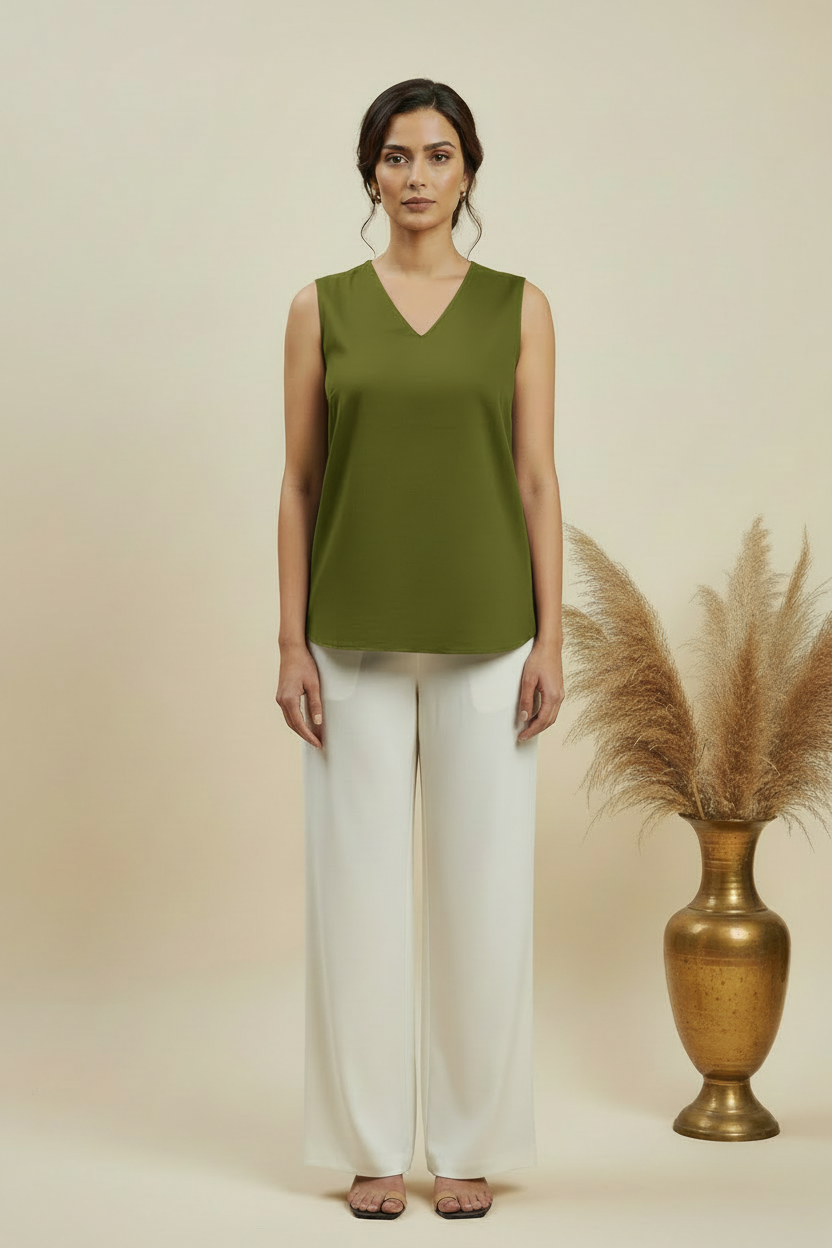 Lime Green Elevated Ease Top