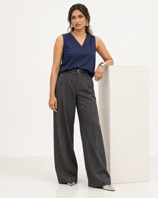 Navy Elevated Ease Top