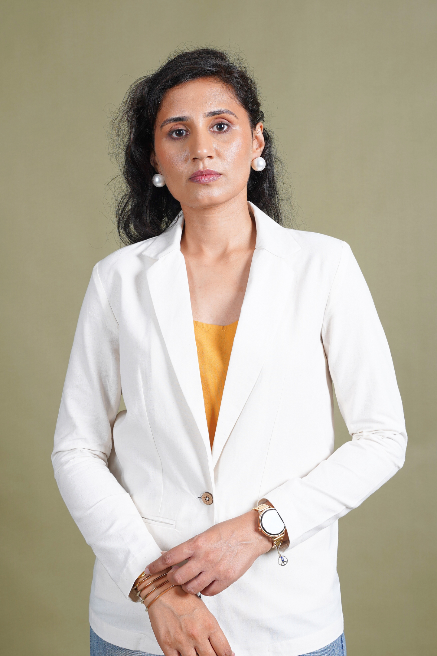 Black Frame Blazer