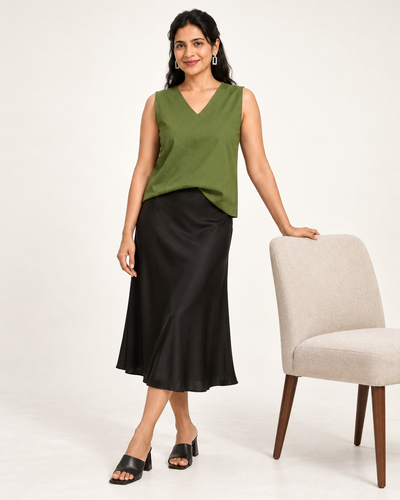 Lime Green Elevated Ease Top