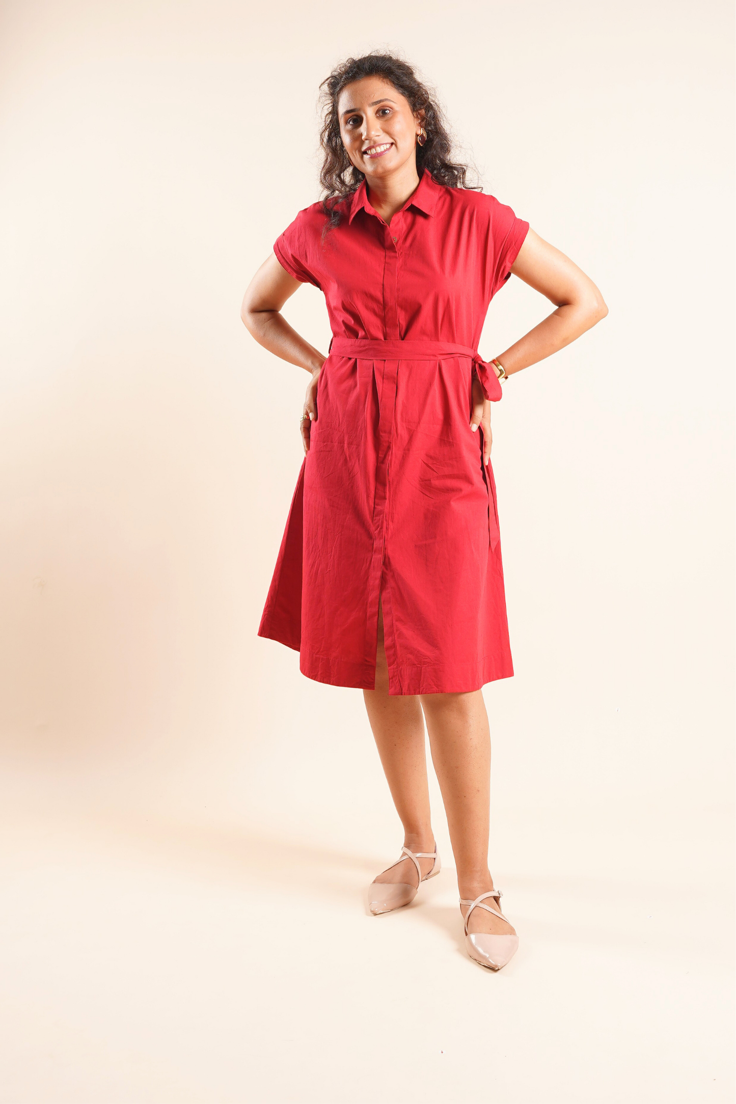 Authority In Motion Red dress