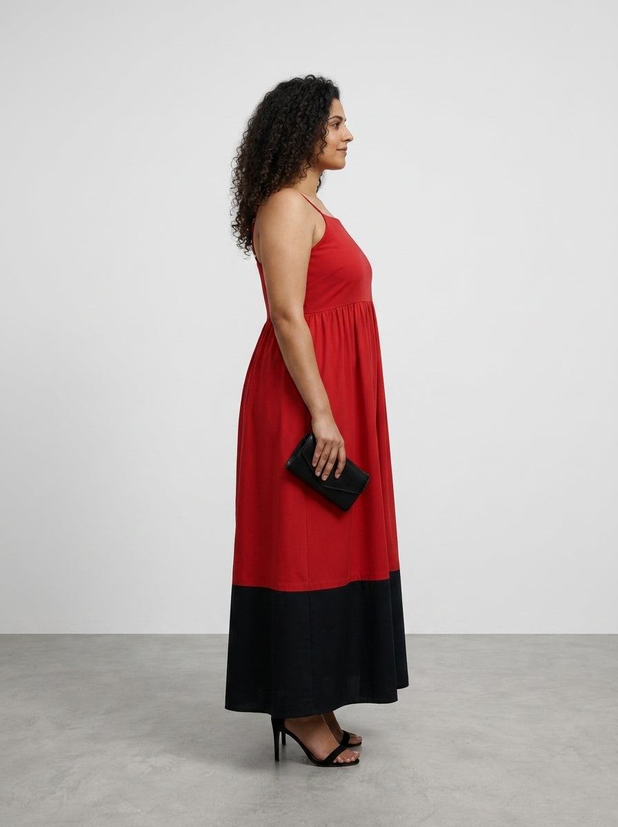 Red & Black Equinox Dress