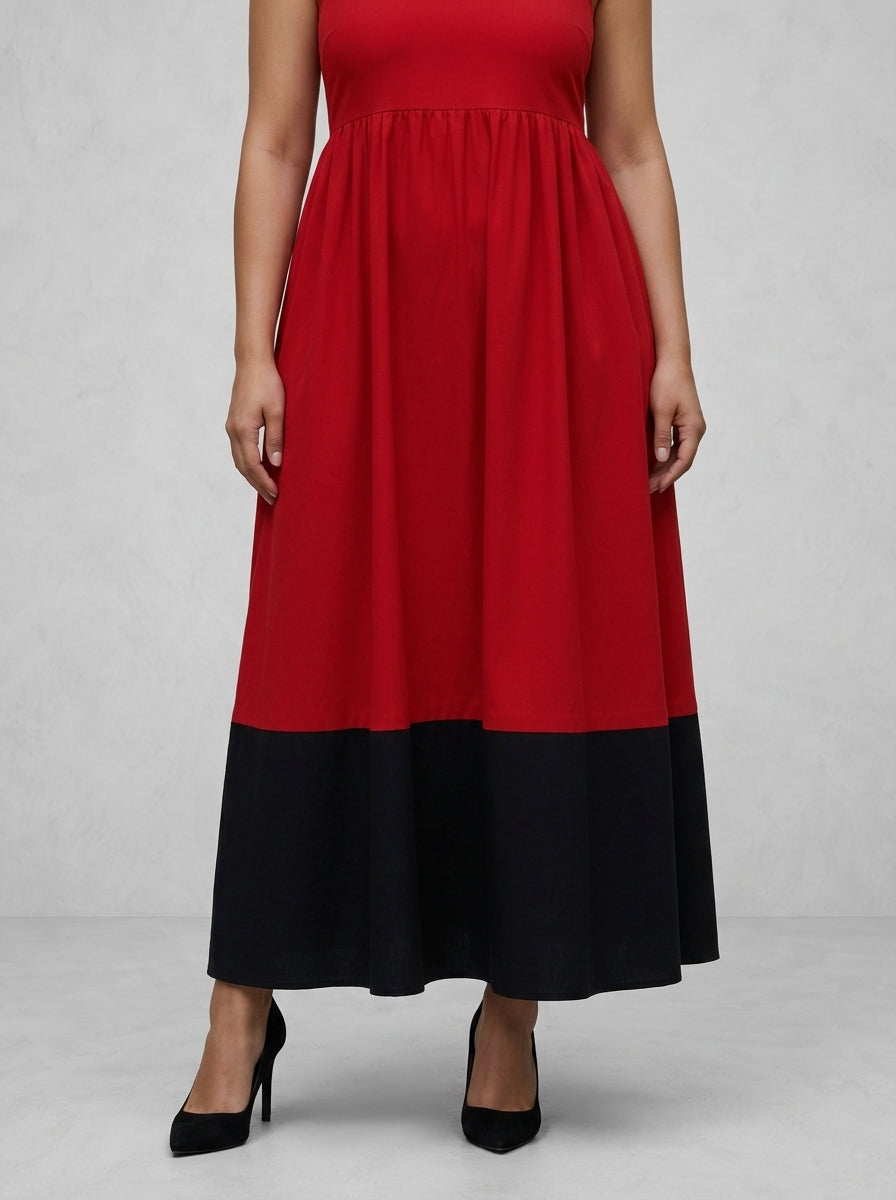 Red & Black Equinox Dress