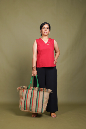 Red Chilli Elevated Ease Top