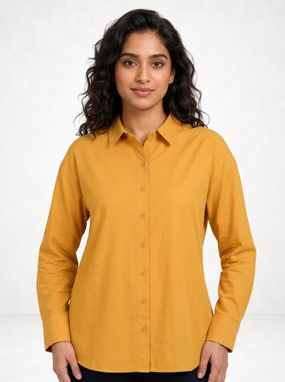 Ochre Luxe Timeless Style Shirt