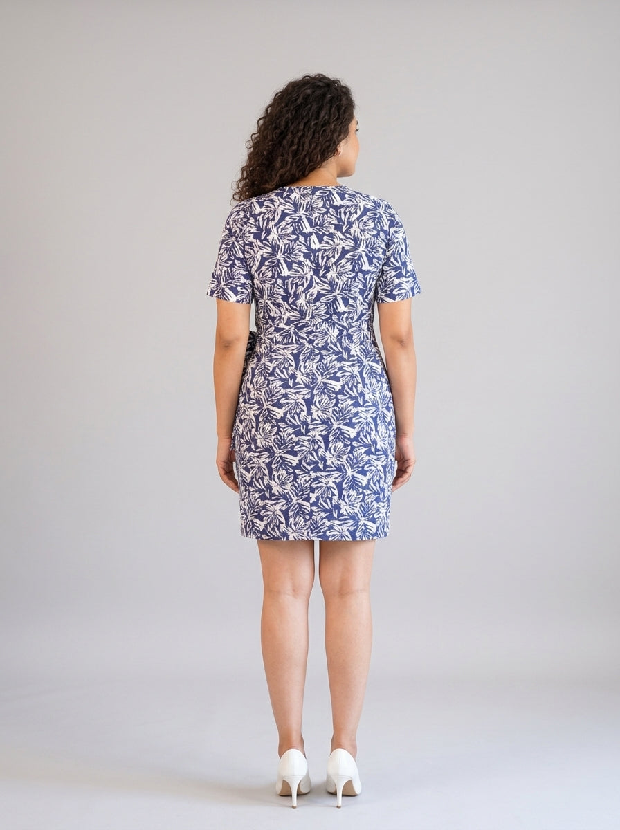 The Garden Breeze Waist Knot Dress