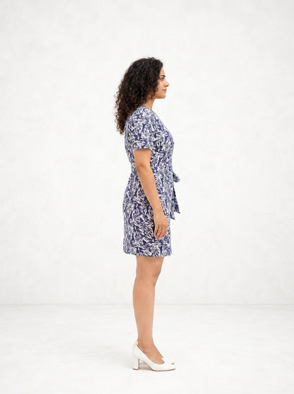 The Garden Breeze Waist Knot Dress
