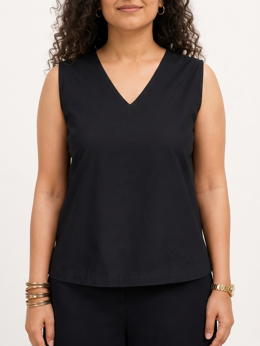 Black Elevated Ease Top