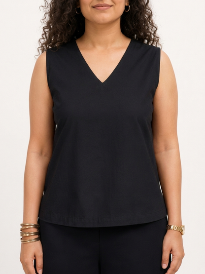 Black Elevated Ease Top