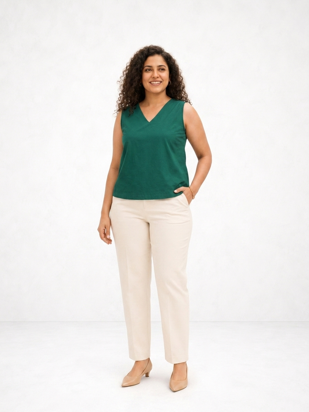 Myrtle Green Elevated Ease Top
