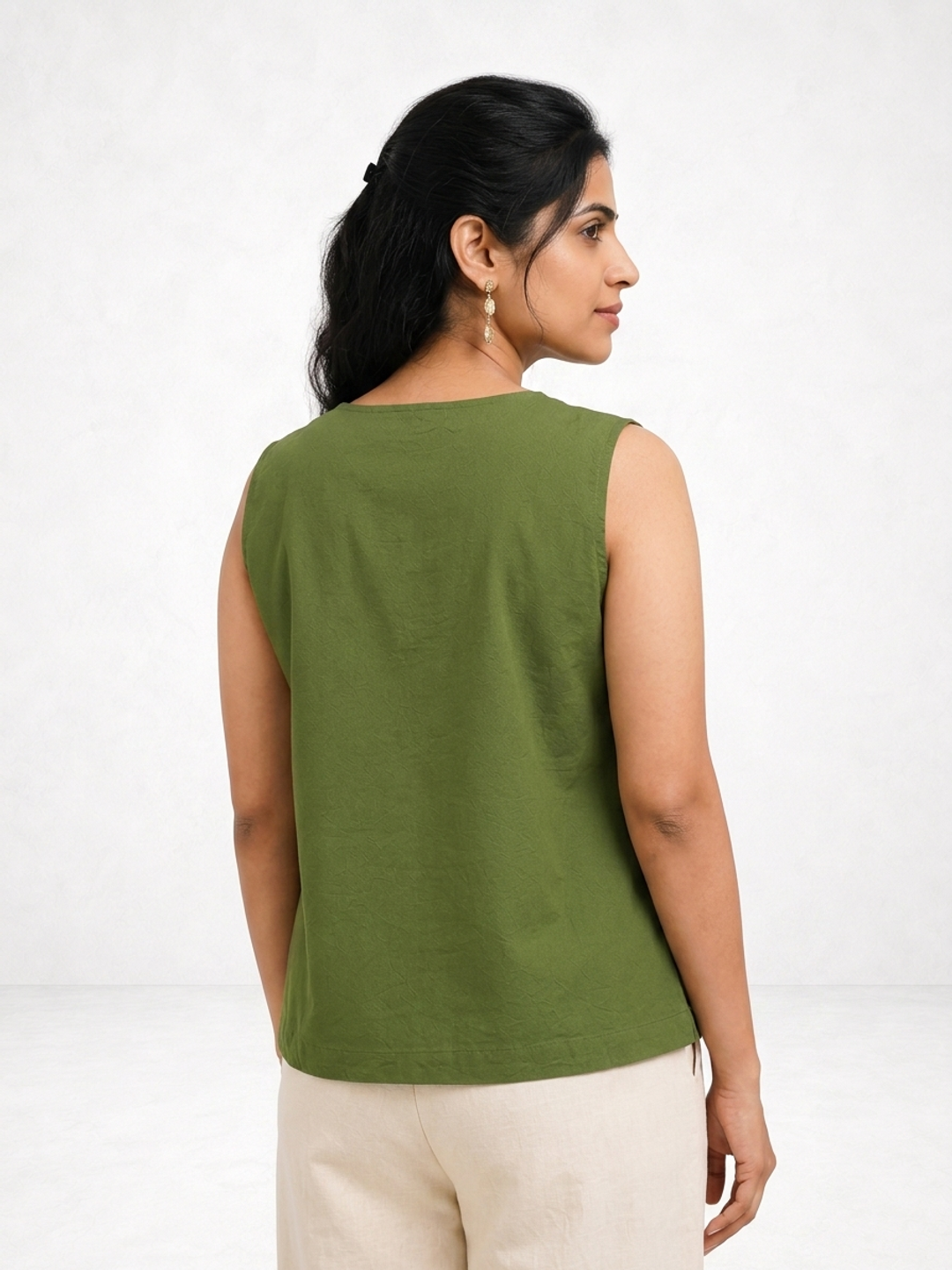 Lime Green Elevated Ease Top