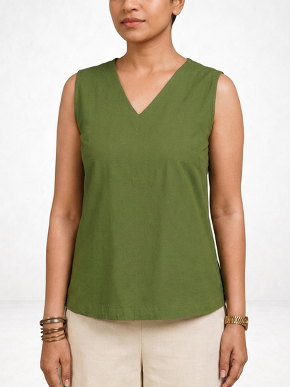 Lime Green Elevated Ease Top