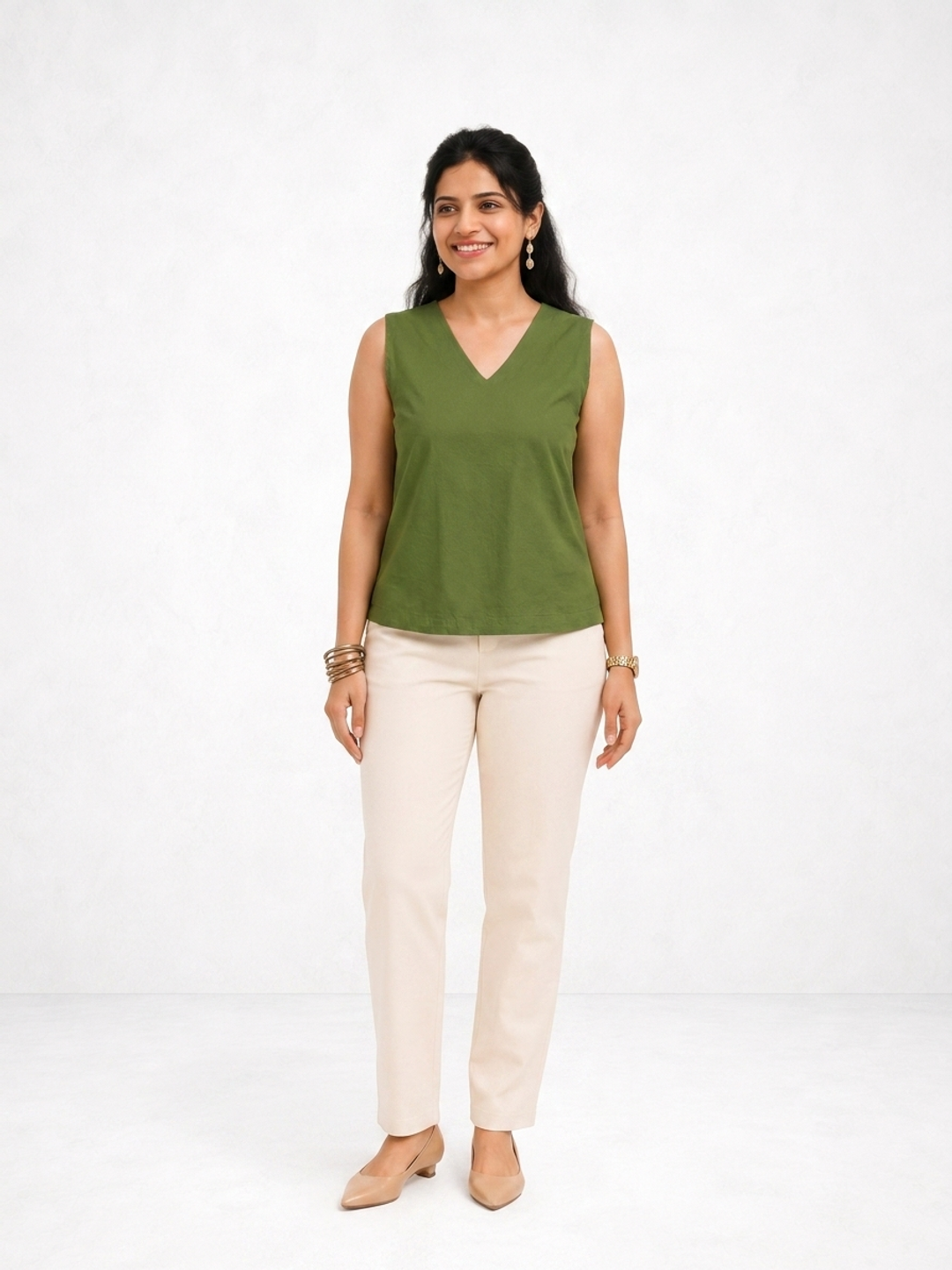 Lime Green Elevated Ease Top