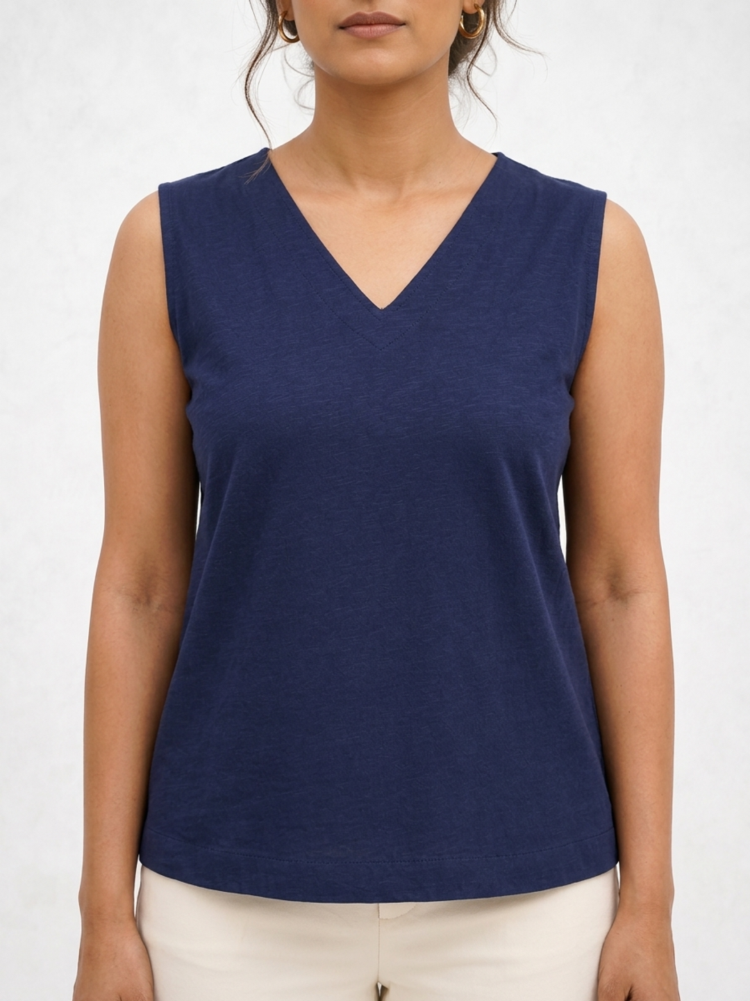Navy Elevated Ease Top