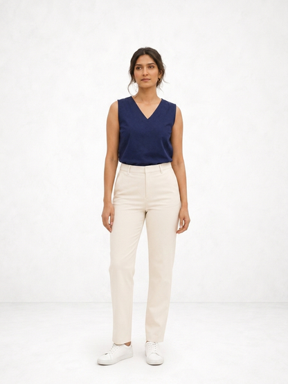 Navy Elevated Ease Top