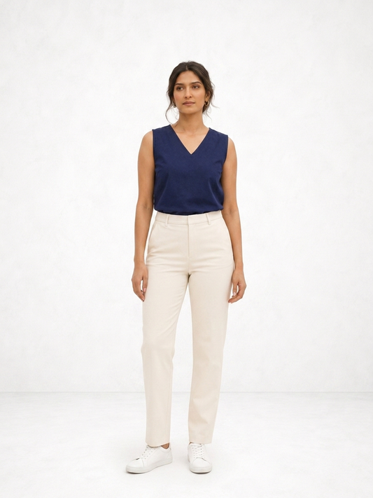 Navy Elevated Ease Top