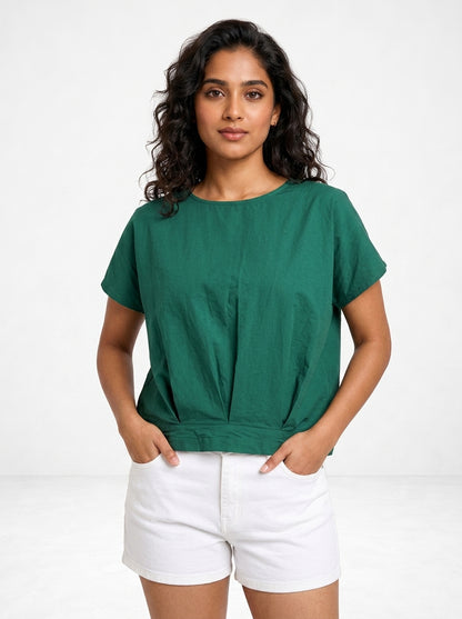 Evergreen Kaftan Top