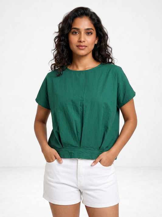 Evergreen Kaftan Top