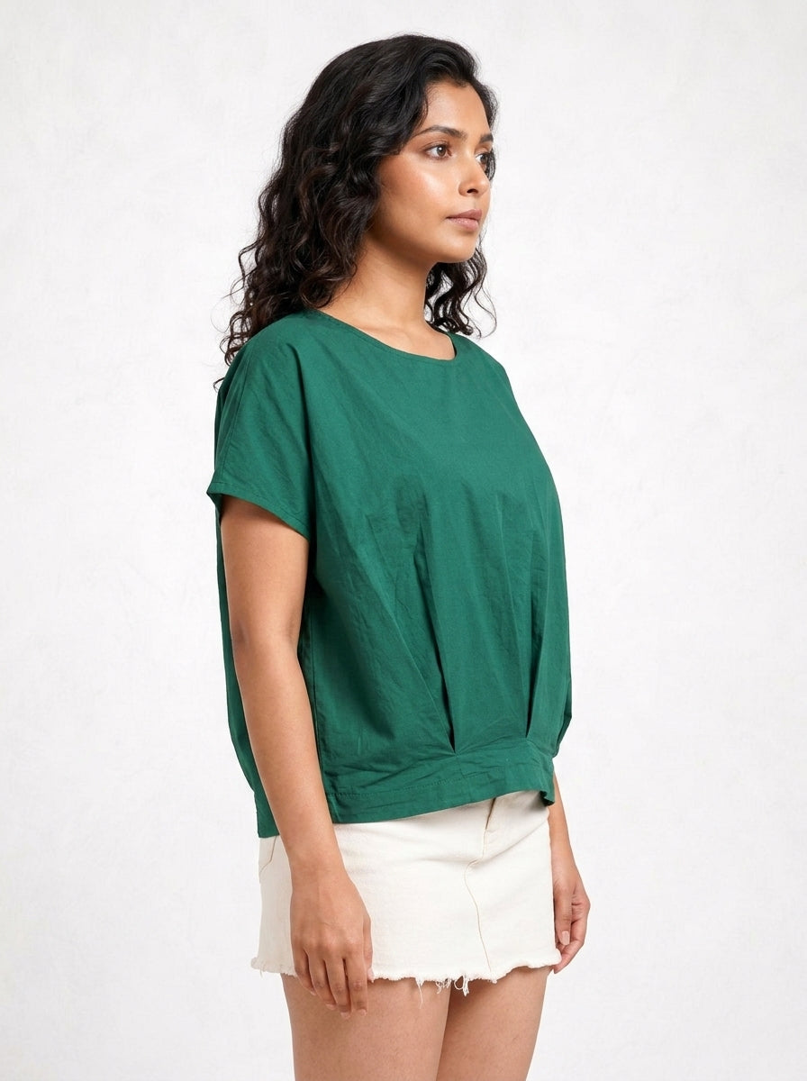 Evergreen Kaftan Top