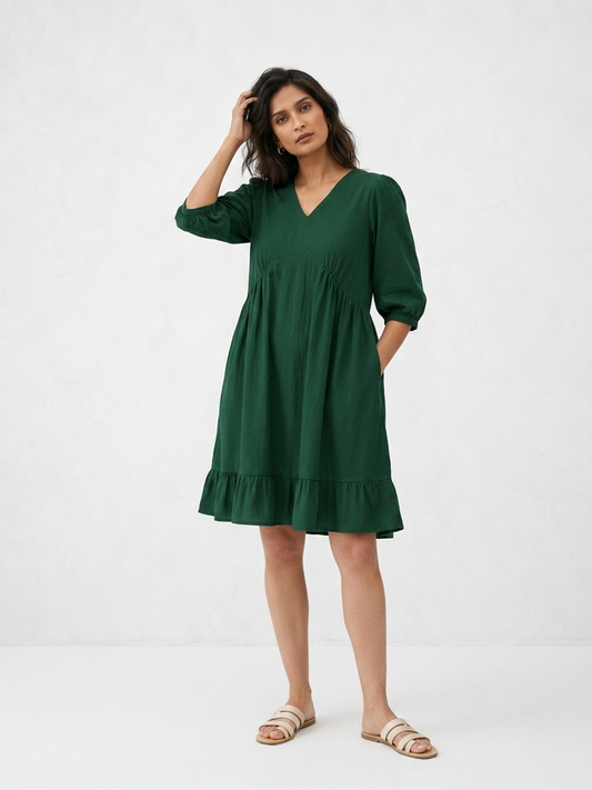 Myrtle Green Dreams Dress