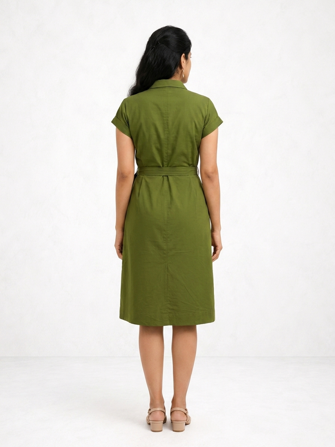 Authority In Motion Lime Green Dress | Vibrant Hourglass Fit