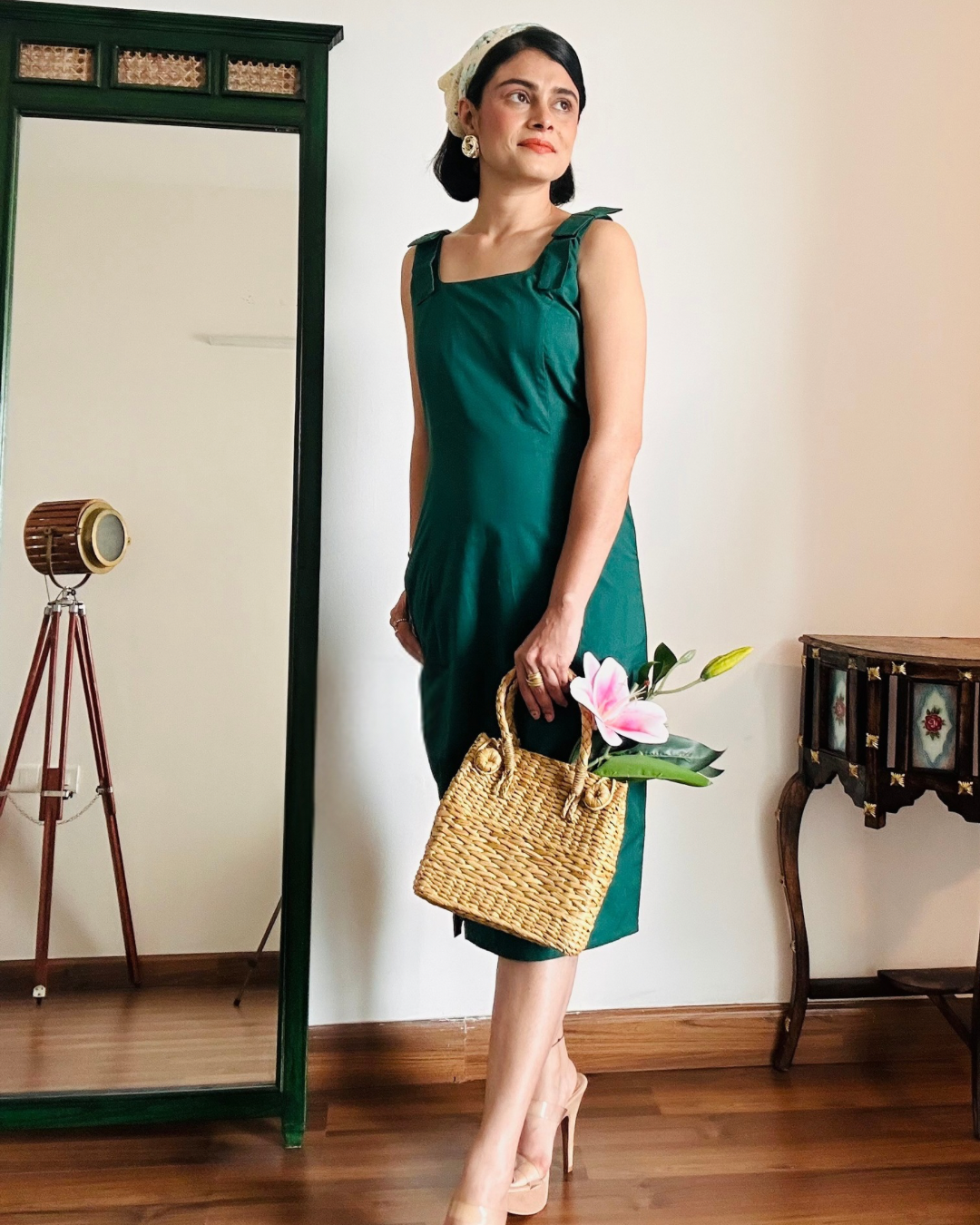 Marigold Muse Slit Dress