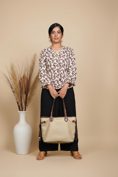 Autumn Breeze Peplum Top - Image 3