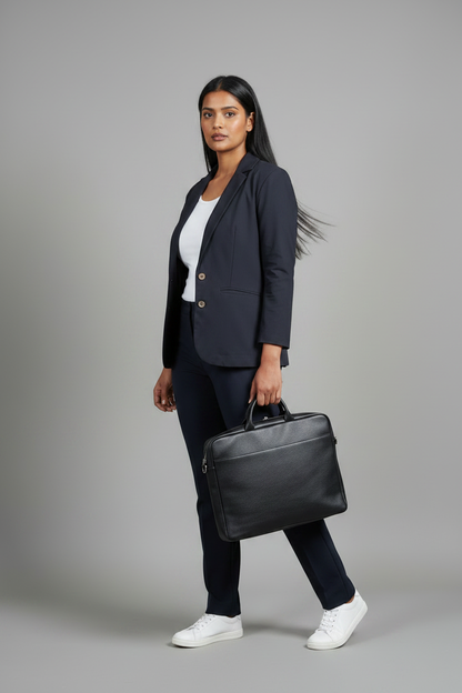 Black Frame Blazer – Sana Studio Pose 2