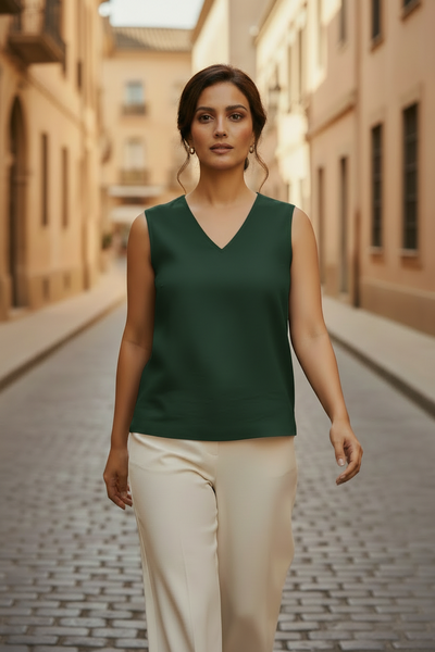 Myrtle Green Elevated Ease Top