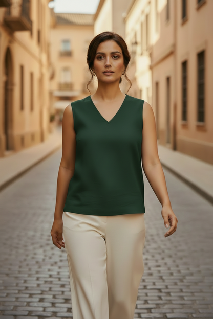 Myrtle Green Elevated Ease Top