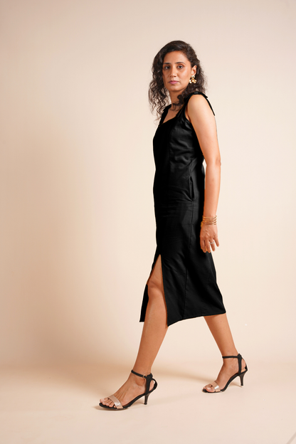 Marigold Muse Slit Dress