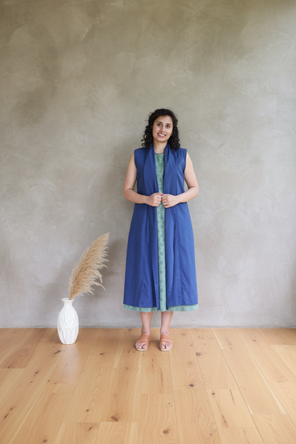 Indigo Shrug - Shot 2