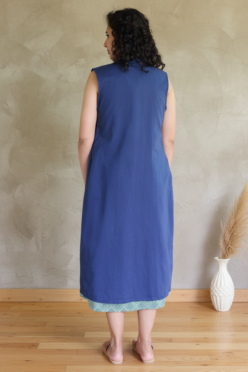 Indigo Shrug - Shot 4