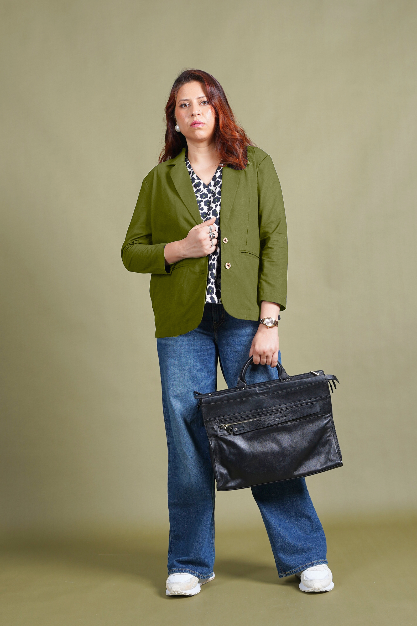 Black Frame Blazer
