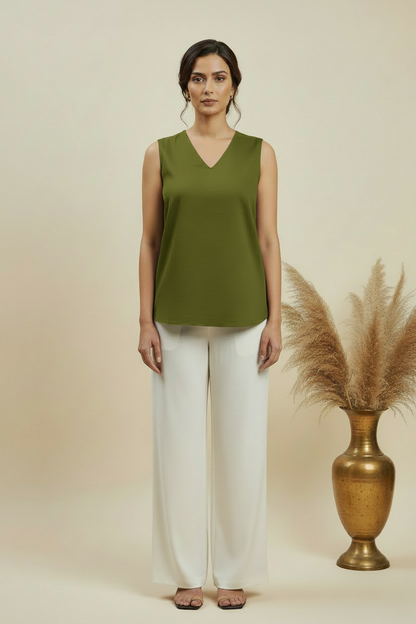 Lime Green Elevated Ease Top