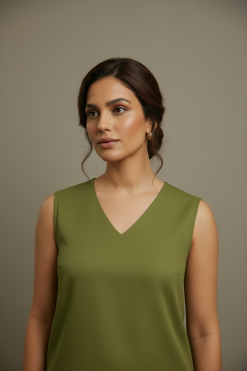 Lime Green Elevated Ease Top