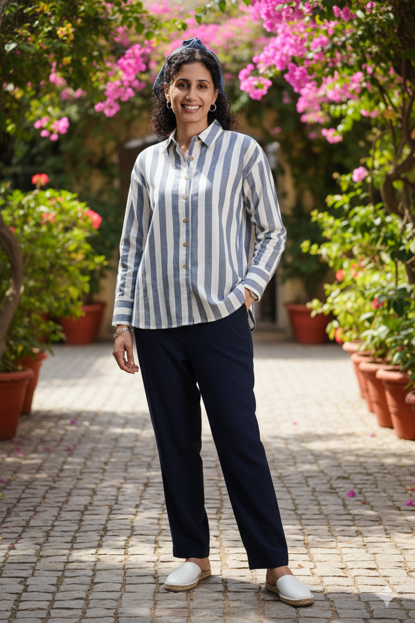 Stripes Timeless Style Shirt